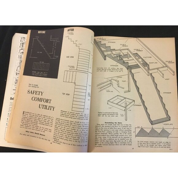 The Family Handyman Magazine 36th Edition VINTAGE Jun. 1957 Vol. 7 No. 3 - Picture 5 of 8